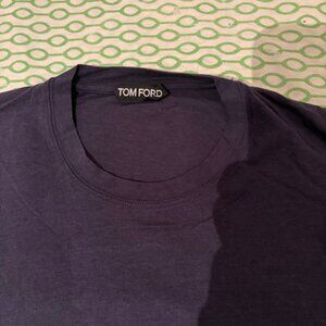 Tom Ford Lyocell-Cotton T-Shirt - Brand New